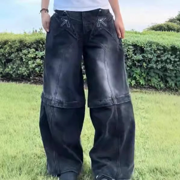 Loose Straight Wide-leg Pants Casual