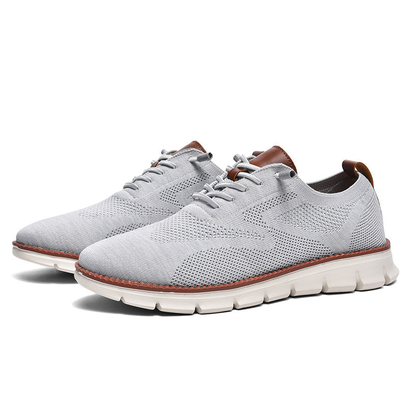 Men's Flat Bottomed Versatile Sports And Fashionable Running Shoes