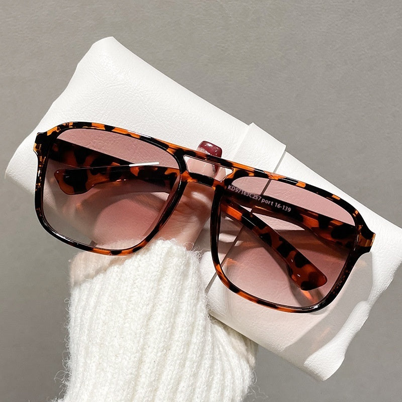 Double Beam Wear Men's Business Sunglasses