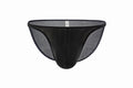 Men's Thin Ice Silk Underwear U Convex Micro Sheer Briefs