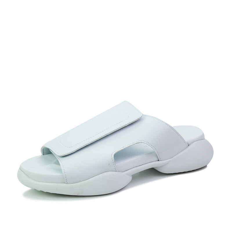 British Non-slip Beach Shoes Roman Trendy Men's Slippers