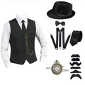 Men's Suit Hip Hop Engagement Party Cocktail Sleeveless Slim Fit