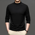 Half-high Collar Long Sleeves turtleneck t-shirt