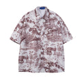 Ink Painting Digital Full Printed Short Sleeve Shirt