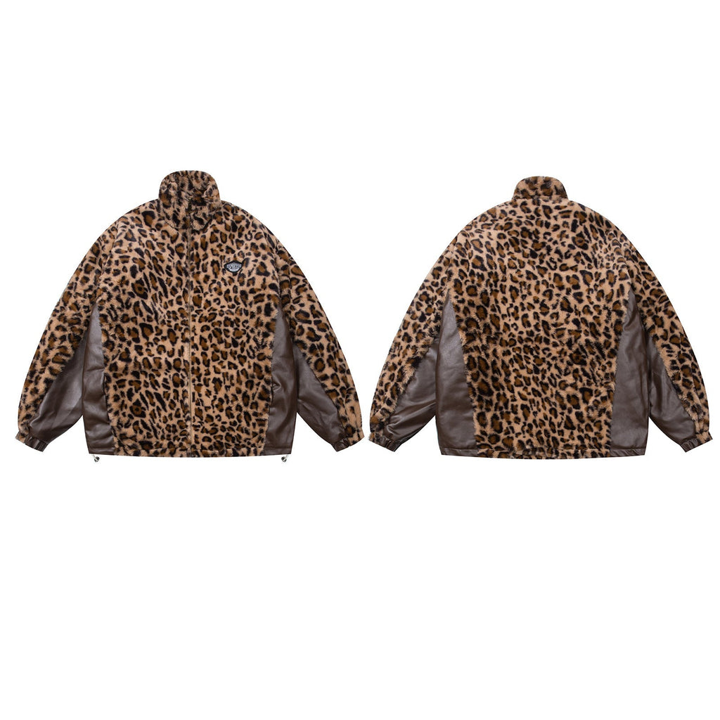 Fashion Men's And Women's Retro Cotton-padded Coat