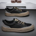British Round Toe Men's Leather Shoes Men