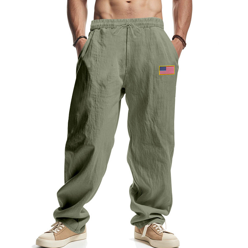Hip Hop Independence Day Wide Leg Pants
