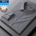Men's Spring And Autumn Coat Casual Cotton Brushed Plaid Shirt