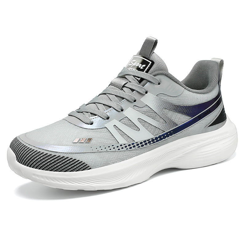 Air Pumps EVA Cold Adhesive Mesh Shoes Lightweight Comfortable Running Shoes