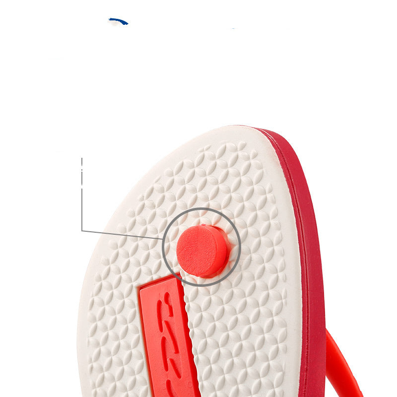 Boys And Girls Flip Flops Clip Non-slip Slippers Summer Cute Cartoon