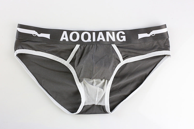 Men's Underwear Aoguan Men's Sexy Capsule Breathable Cotton Briefs 39