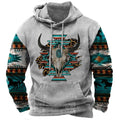 Digital Printed Men's Street Sports Fashion Trend Hoodie