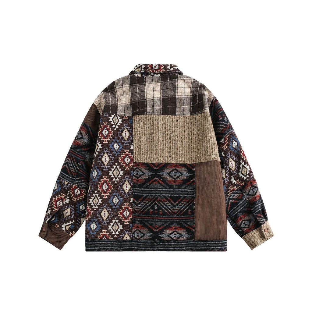 Loose Casual Couple Polo Collar Jacket