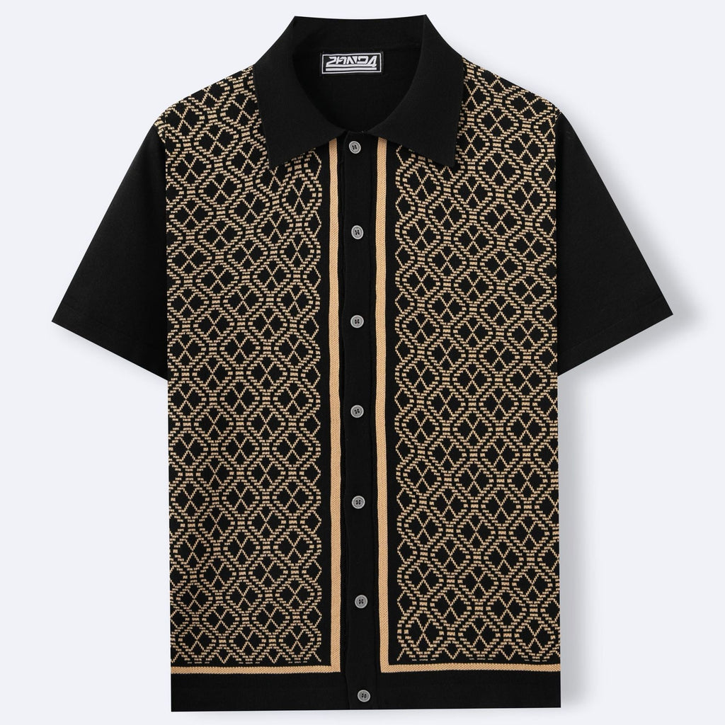 European And American Style Men's Casual Jacquard Sweater