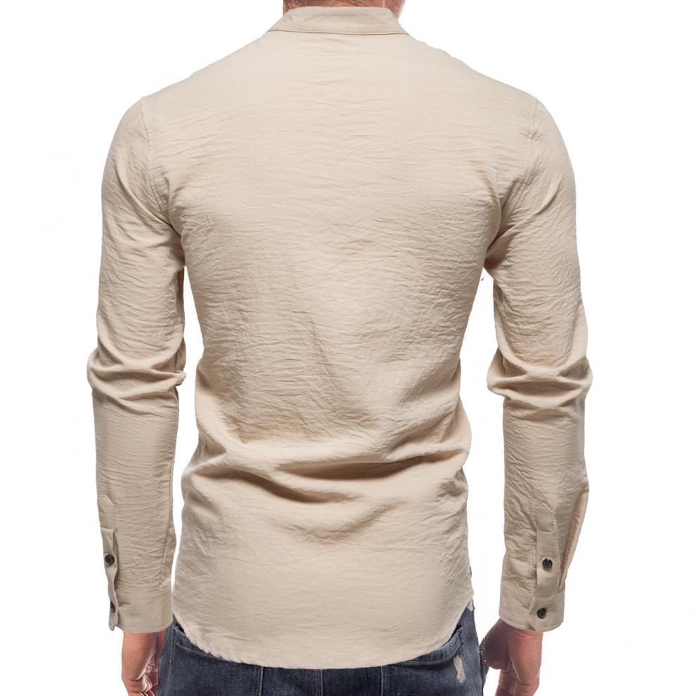 Business Men's European Size Draping Solid Color Shirt Micro