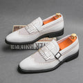 Plus Size Men's Shoes Tassel Trendy Pointed Toe