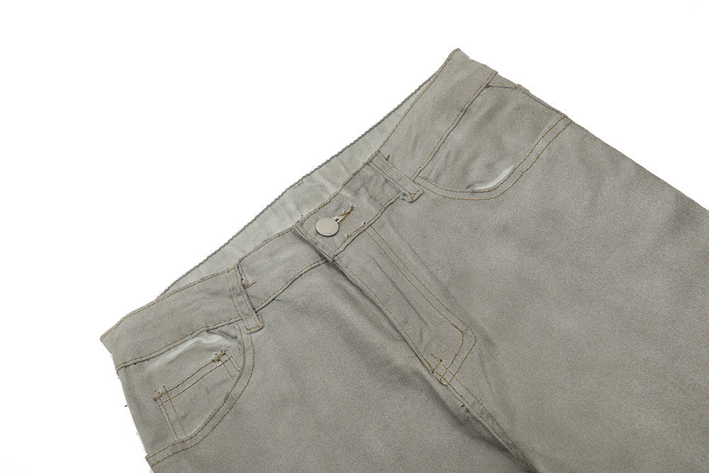 Men's And Women's American Retro Flared Jeans