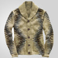 Men's Thick Needle Heavy Industry Cardigan Sweater Coat