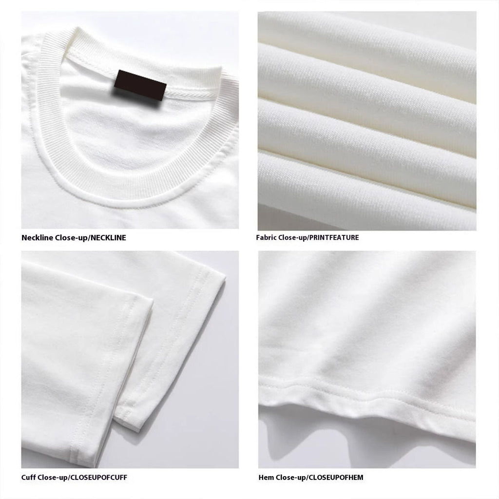 Graffiti Letter Print Short-sleeve T-shirt For Men And Women