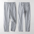 Spring And Summer Linen Men's Pants Thin Casual