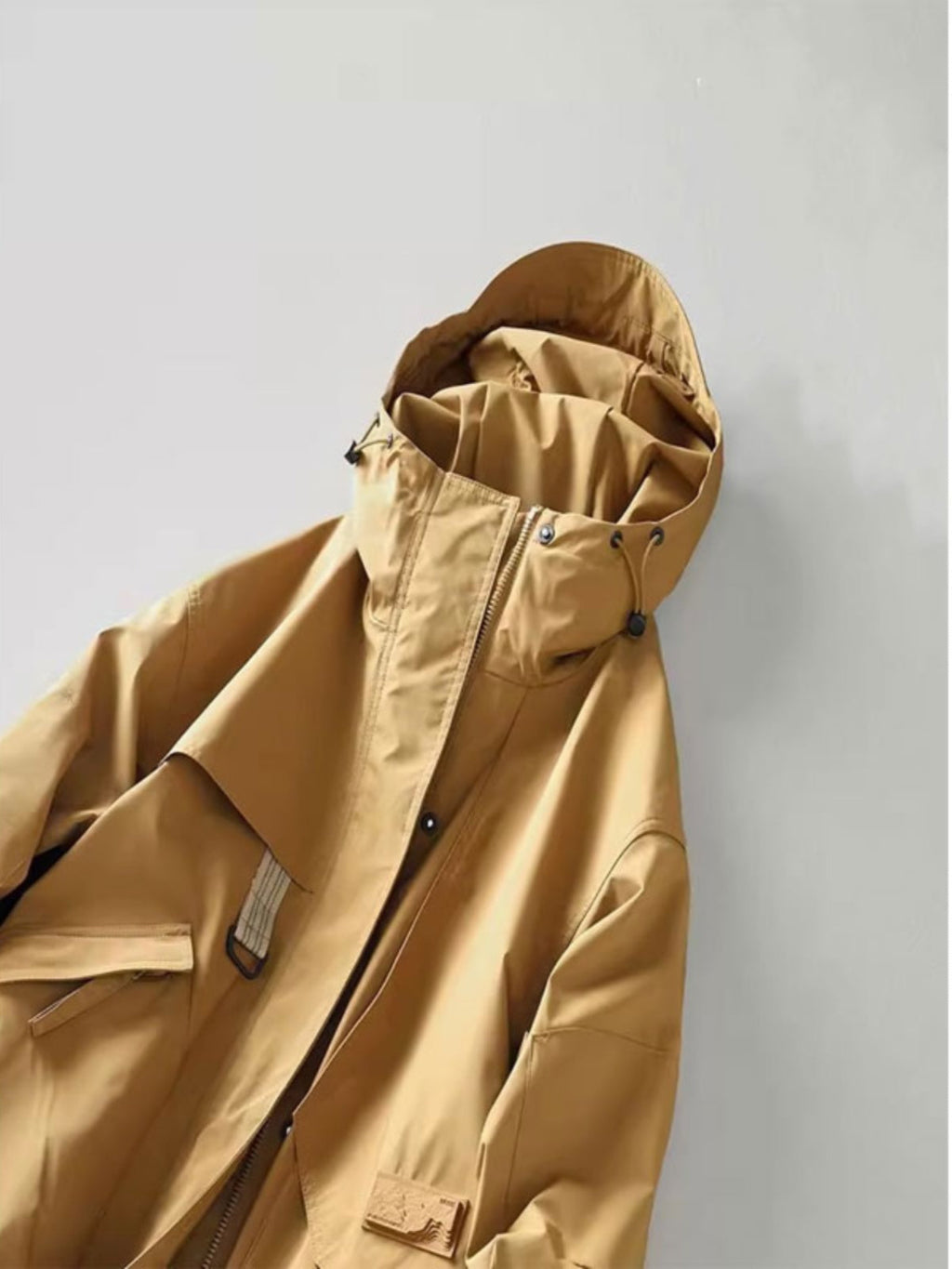 Trench Coat Men's Spring And Autumn Mid-length