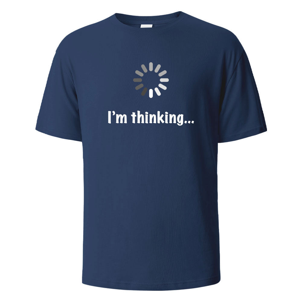 I'm Thinking About Interesting Printed T-shirt