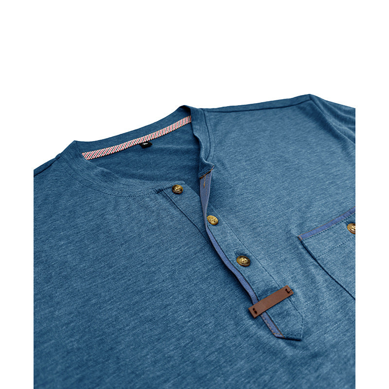 Men's Short-sleeved T-shirt Casual Crew Neck Top