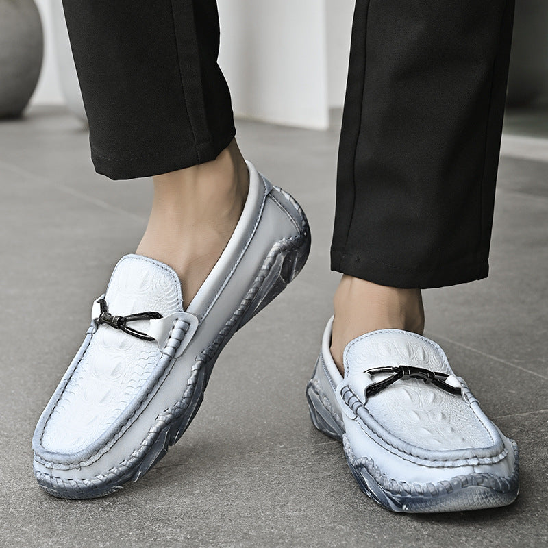 Driving Trendy Beanie Shoes Men's Cross-border Plus Size Loafers