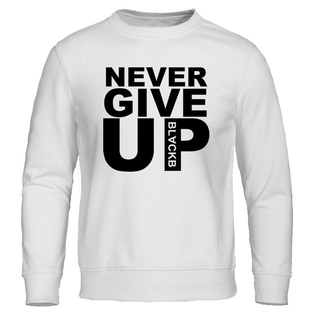 Autumn Winter Men Casual Hoodie You'll Never Walk Alone