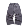 Cotton And Linen Casual Trousers Retro Plus Size Fashion Linen Men's Wide Leg Pants