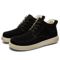 Young Men's Middle-top Casual Retro Work Shoes