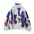 Men's Hong Kong Style Thickened Casual Love Lamb Velvet Jacket
