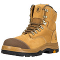 Steel Head Labor Protection Shoes Cowhide Breathable In Summer