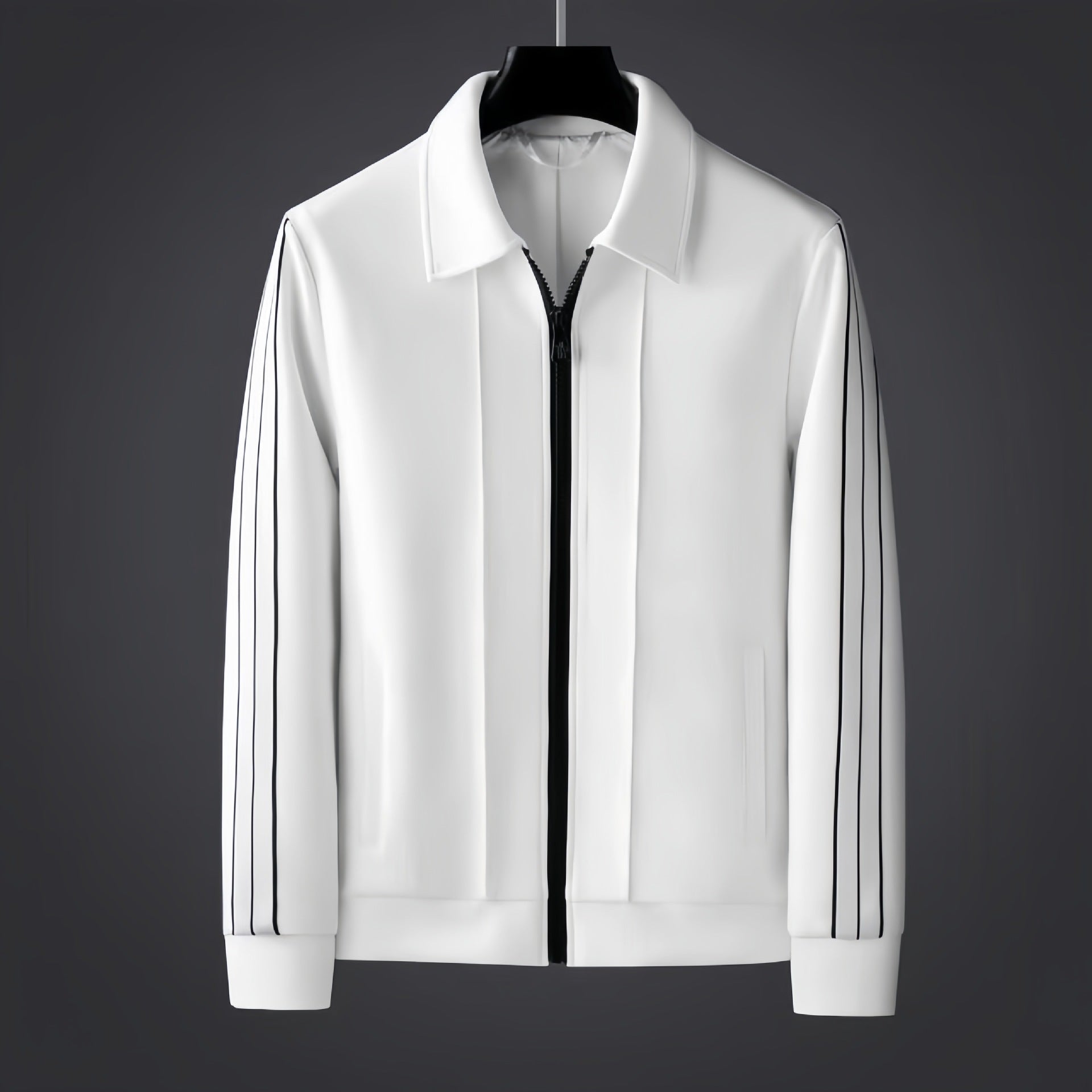 Casual Sports Men's Long-sleeved Cardigan Sweater Baggy Coat