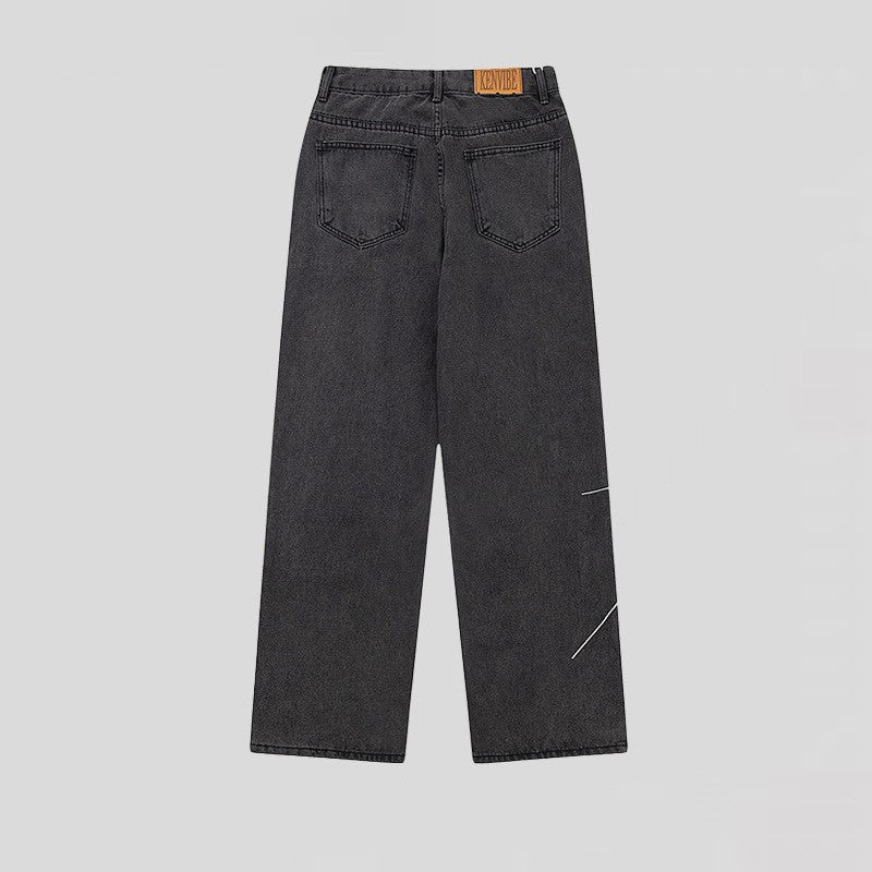 Ins Trendy Loose Straight Casual Trousers