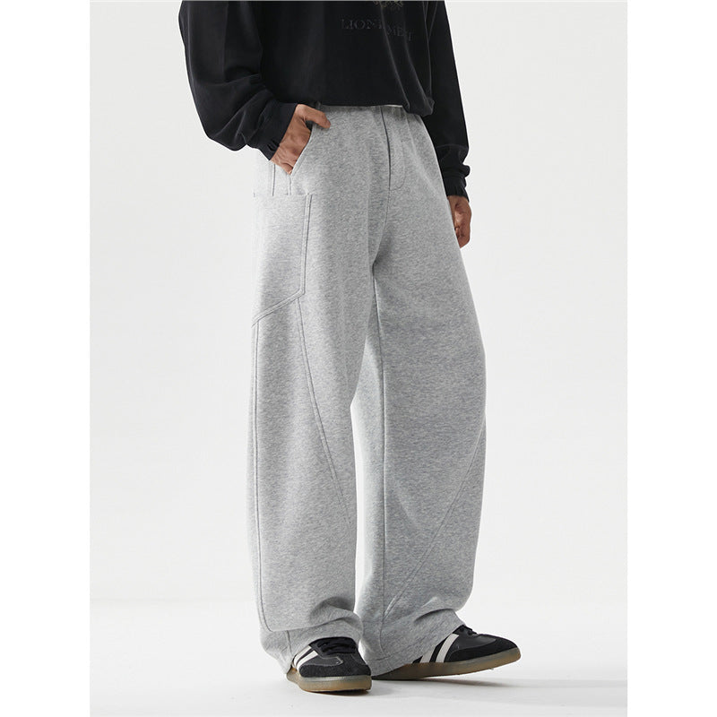 American Heavy Cleanfit Solid Color Track Sweatpants Men