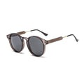Round Frame Transparent Fashion Sunglasses
