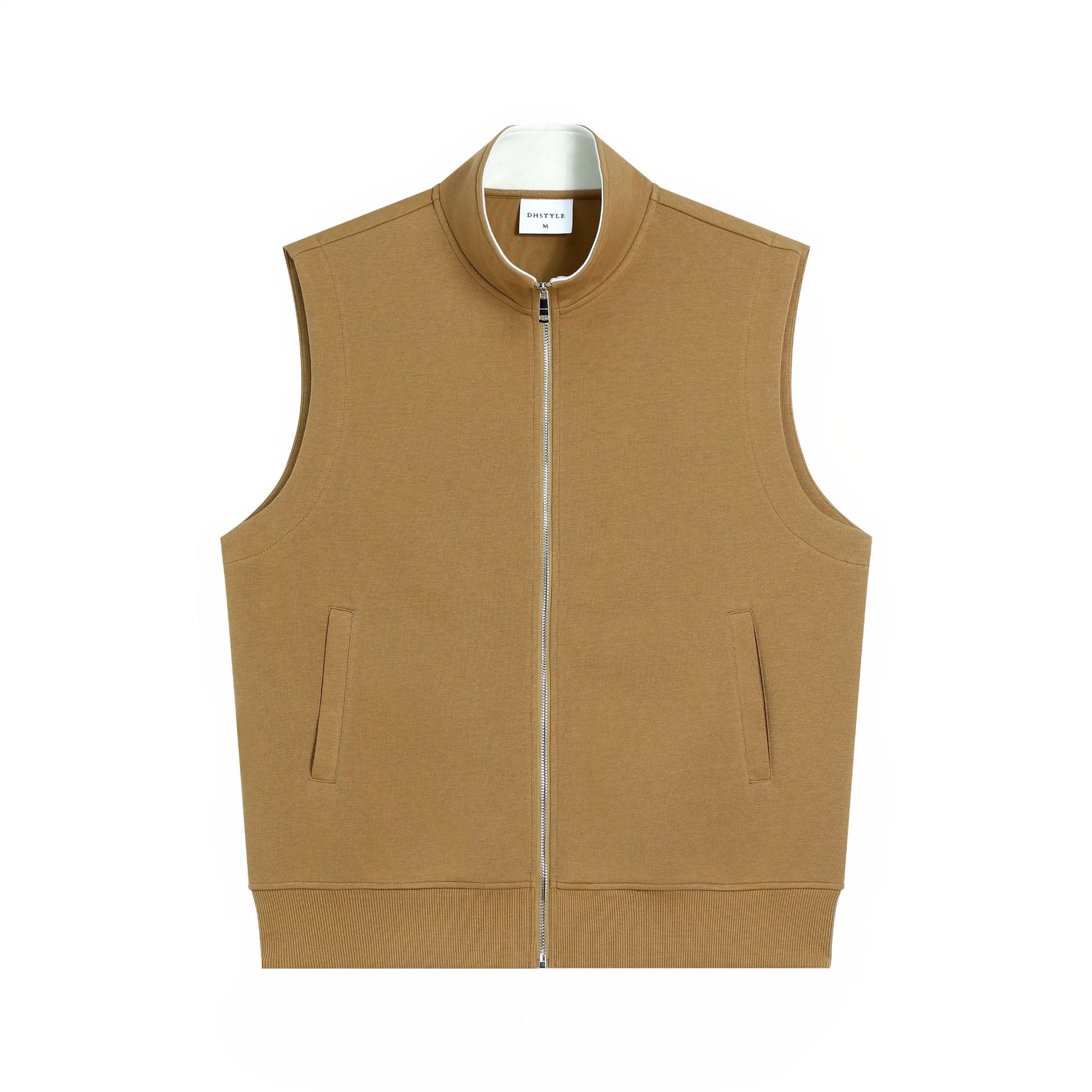 380g Tide Cotton Composite Casual Vest Men