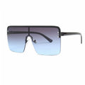 Stylish one-piece lens sunglasses