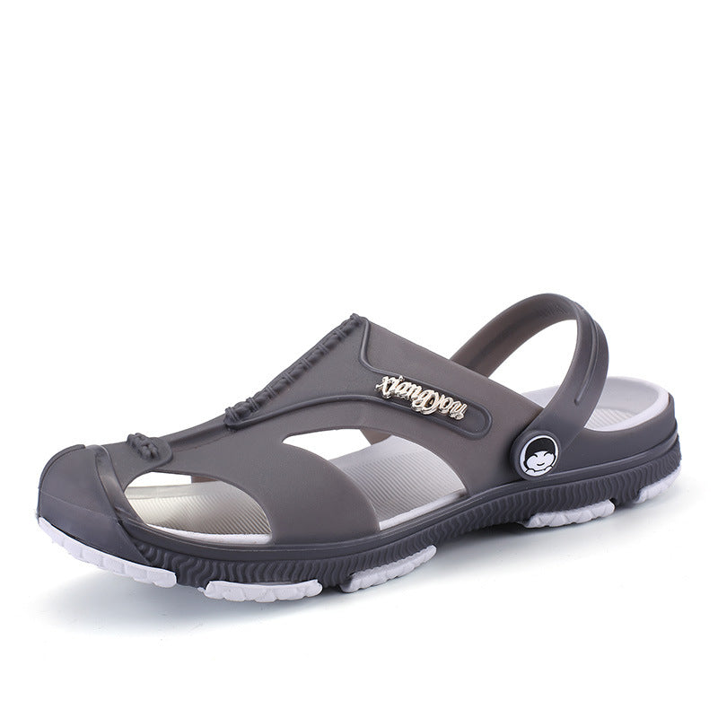 Two wear slippers