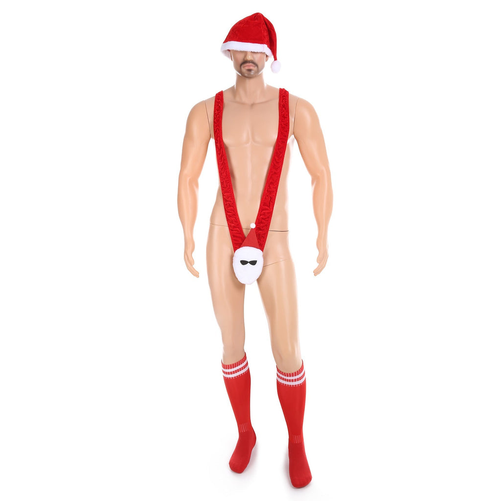 Men's Santa Sexy Lingerie European And American New Year Role Play