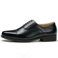 Mesh Three Connector Business Casual Leather Shoes