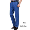 Men's Jeans High Waist Loose Casual Denim Trousers Denim Trousers