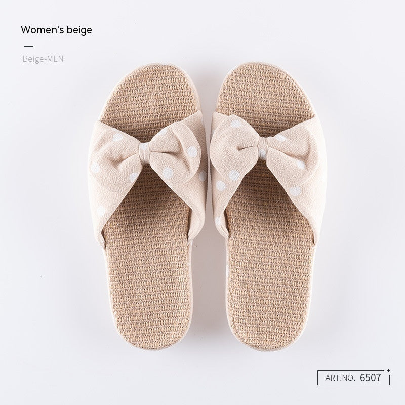 Four Seasons Flax Slippers Large Women's Summer