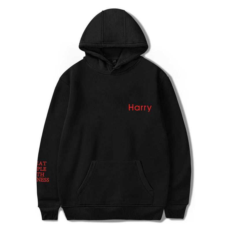 Hooded Sweater Couple Casual Loose Hooded Sweater Trendy Style