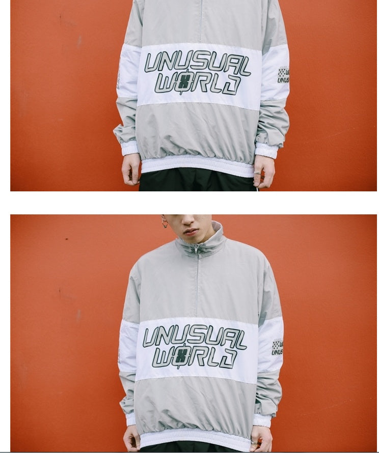 Europe and the United States baseball uniform Harajuku Hong Kong spring thin coat men and women