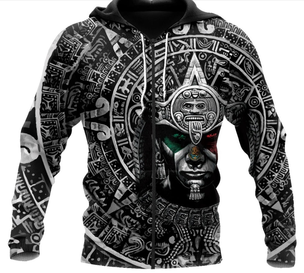 Street Style Long-Sleeved Sweater With Hood