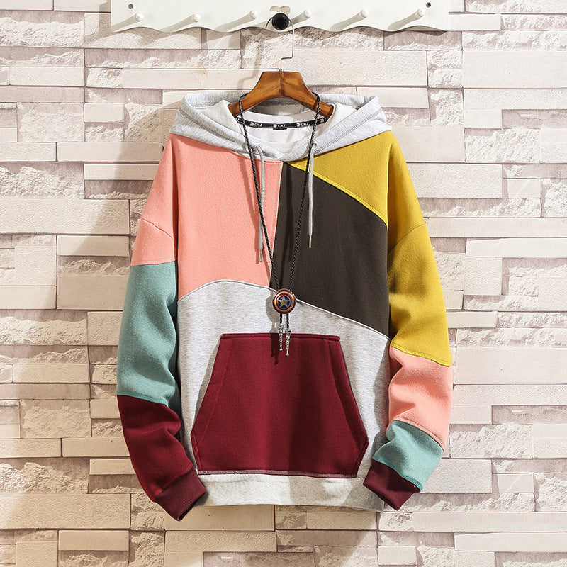 Sweatshirt men's hooded jacket casual fashion urban youth male