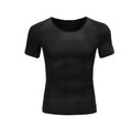 Male Chest Compression T-shirt Fitness Hero Belly Buster Slimming t-shirt