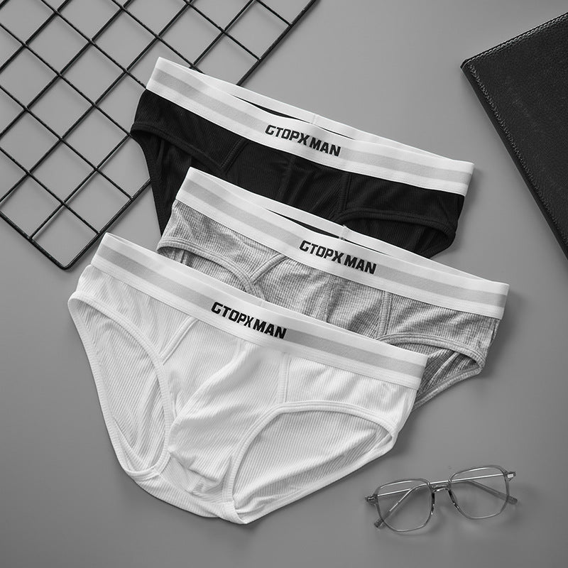 Men's Sweat Absorbing Sports Stretch Breathable Briefs Underwear